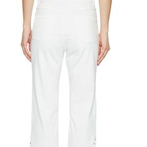 Women's Jeans Sunset Hues Suzanne Capris in White